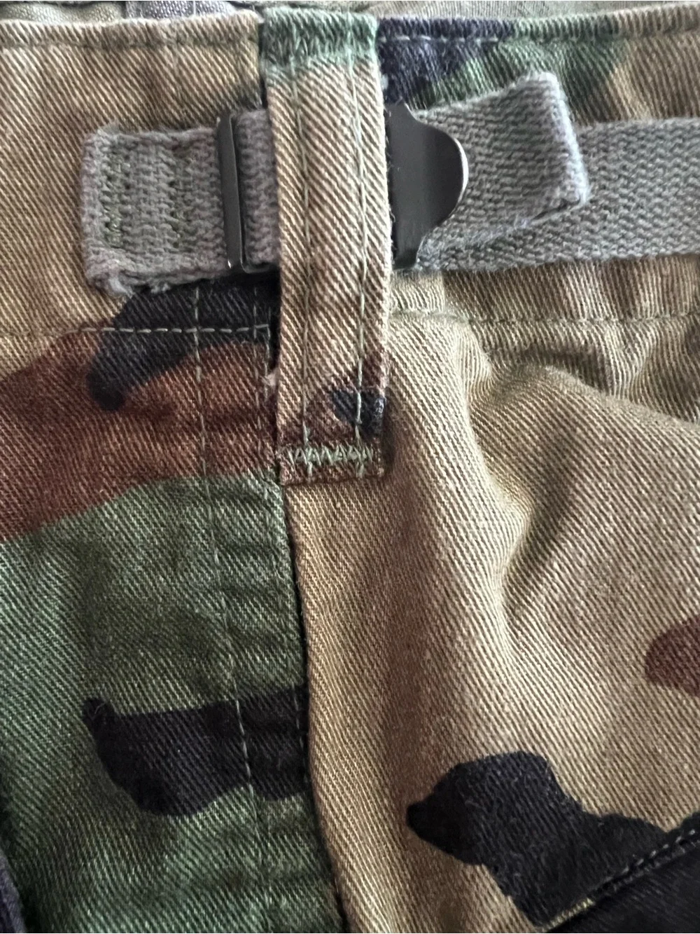 •Deadstock Authentic Vintage BDU Army Camo Cargo Pants! NEW!